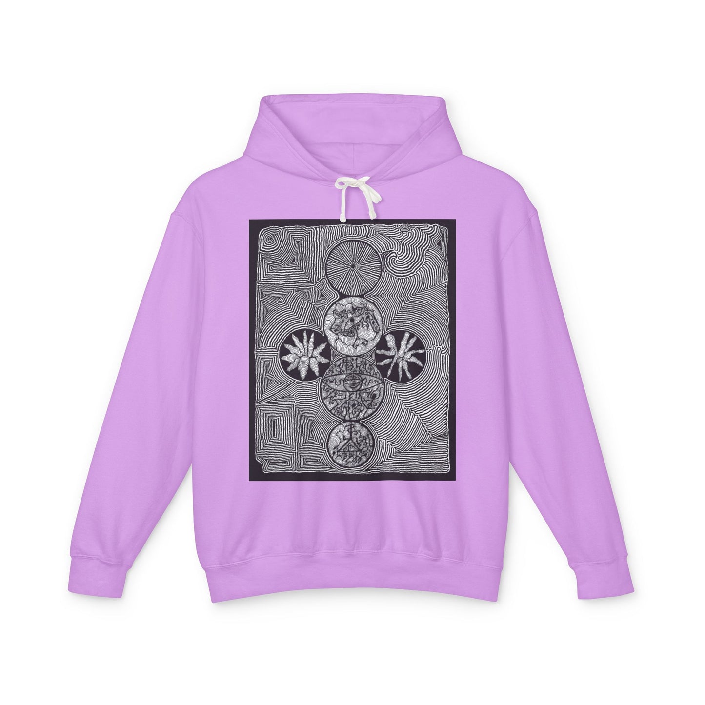 Unisex Lightweight Hooded Sweatshirt