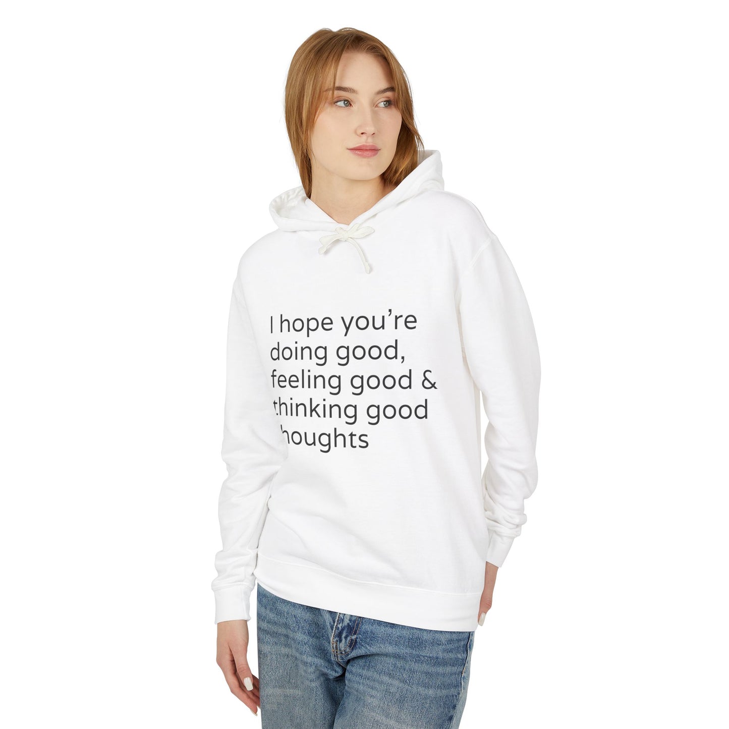 Unisex Lightweight Hooded Sweatshirt