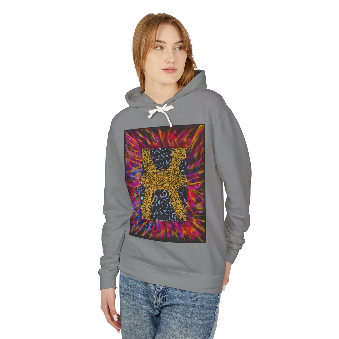 Unisex Lightweight Hooded Sweatshirt