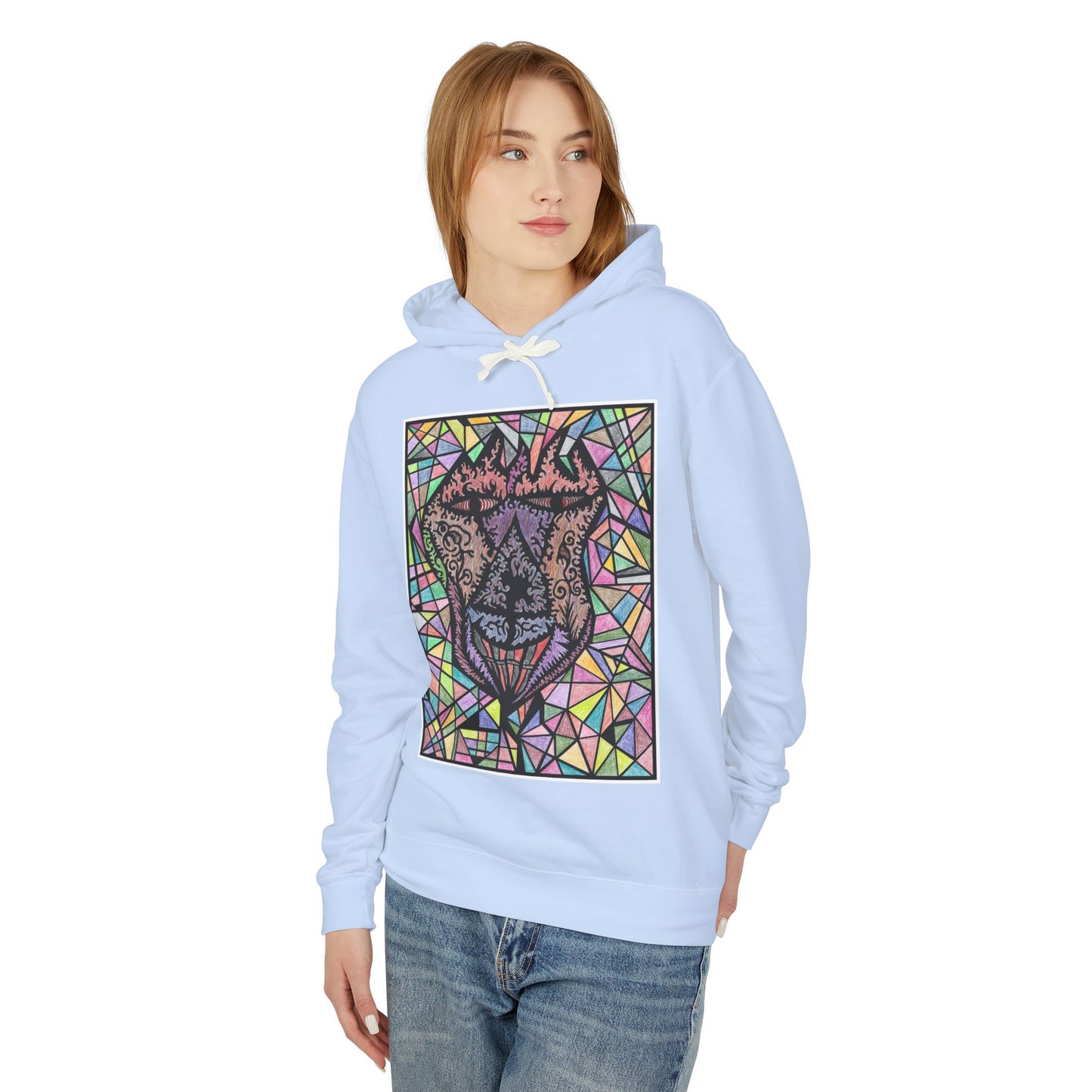 Unisex Lightweight Hooded Sweatshirt