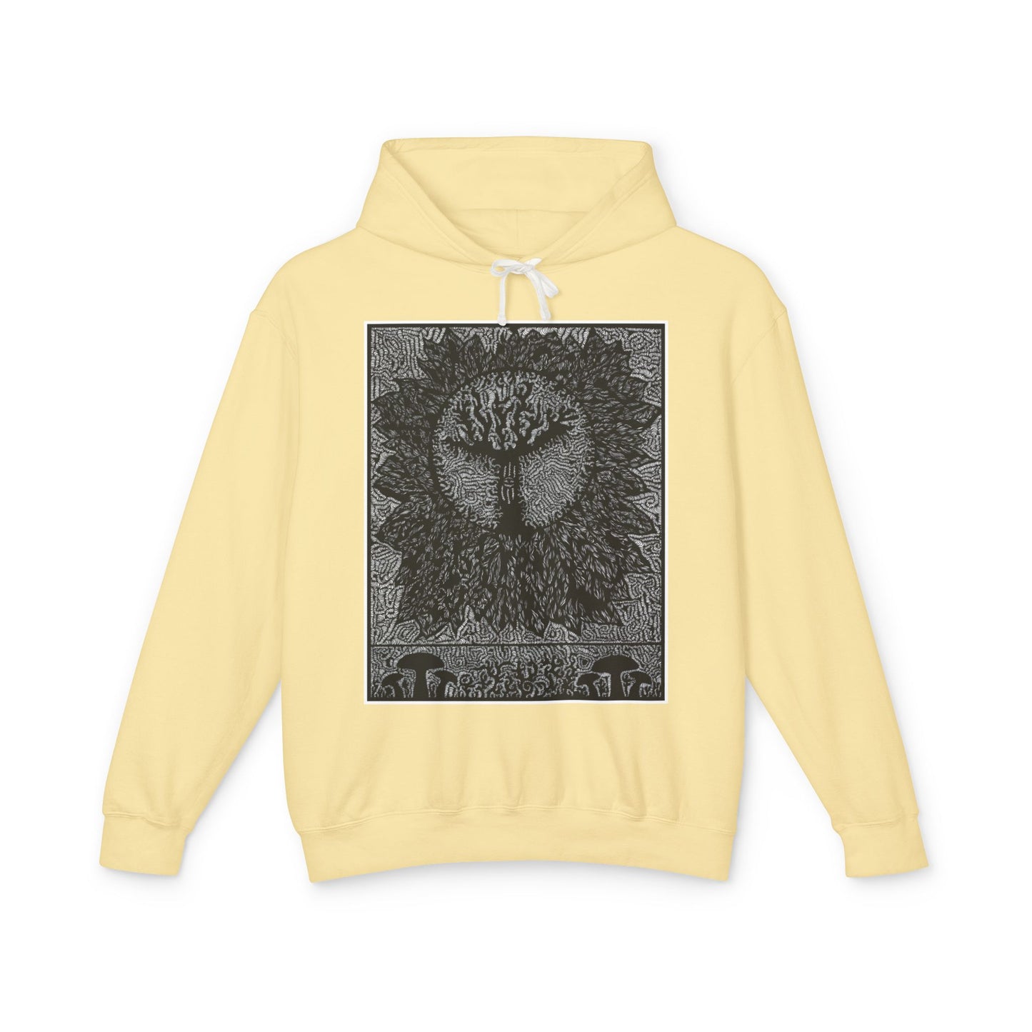 Unisex Lightweight Hooded Sweatshirt