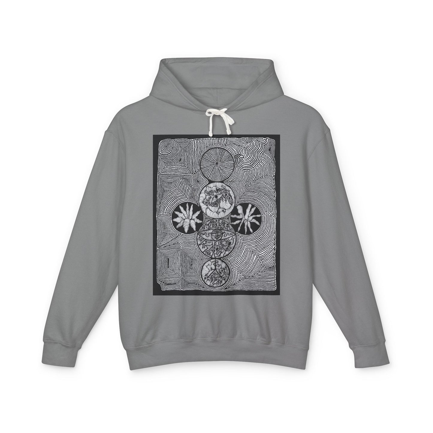 Unisex Lightweight Hooded Sweatshirt