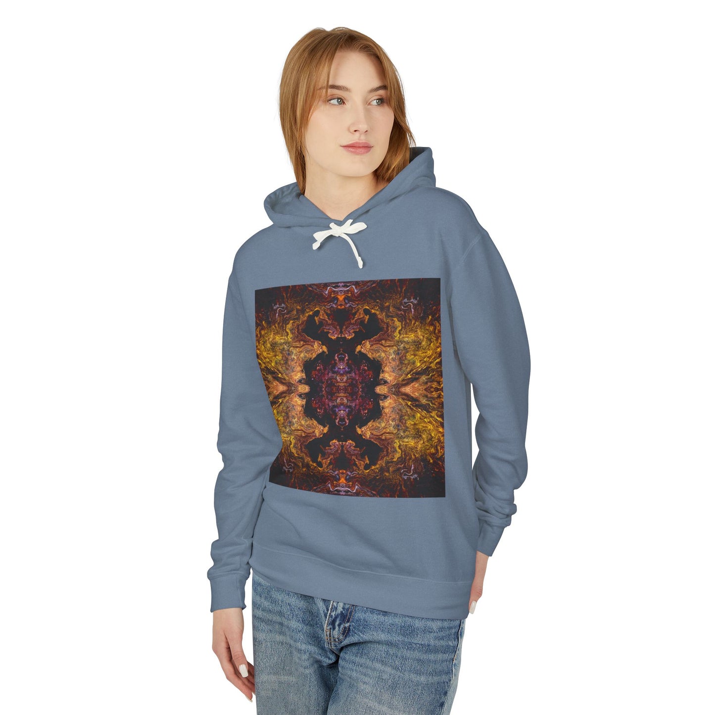 Unisex Lightweight Hooded Sweatshirt