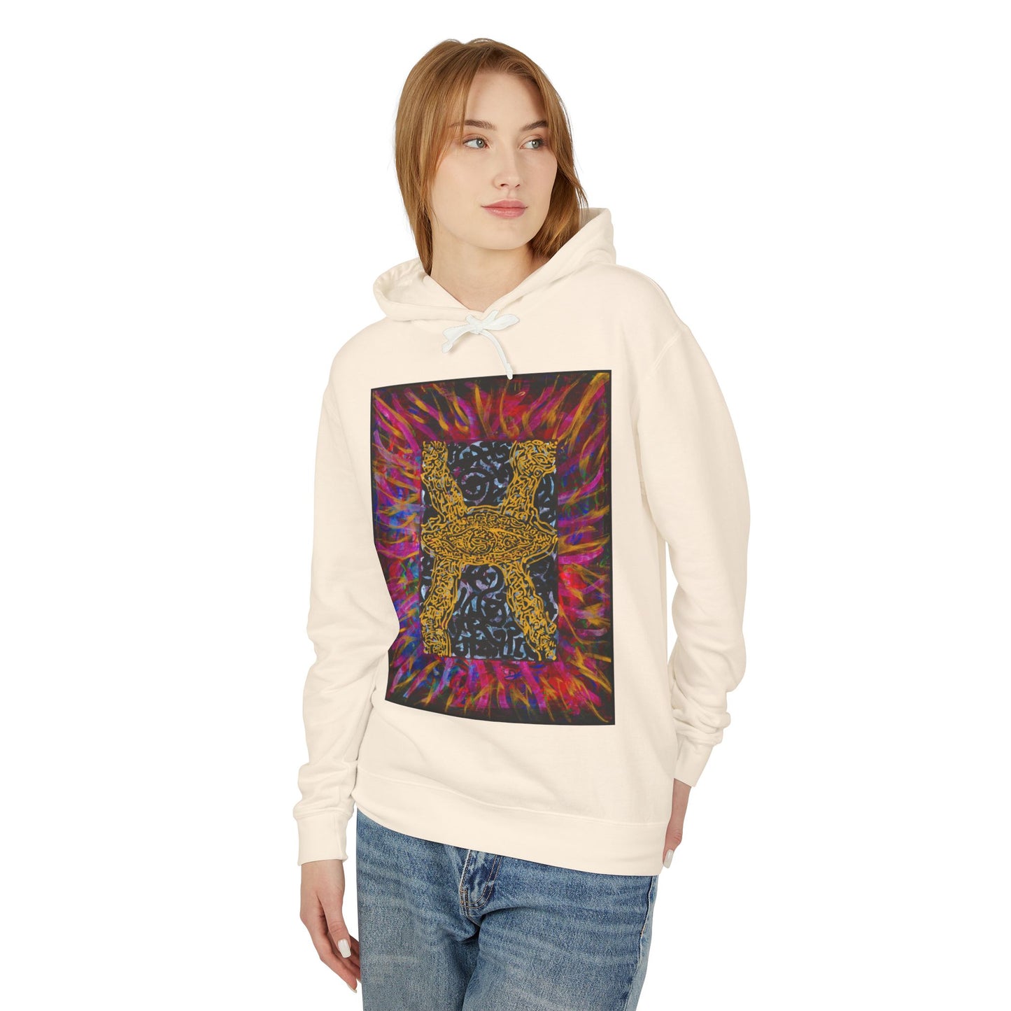 Unisex Lightweight Hooded Sweatshirt