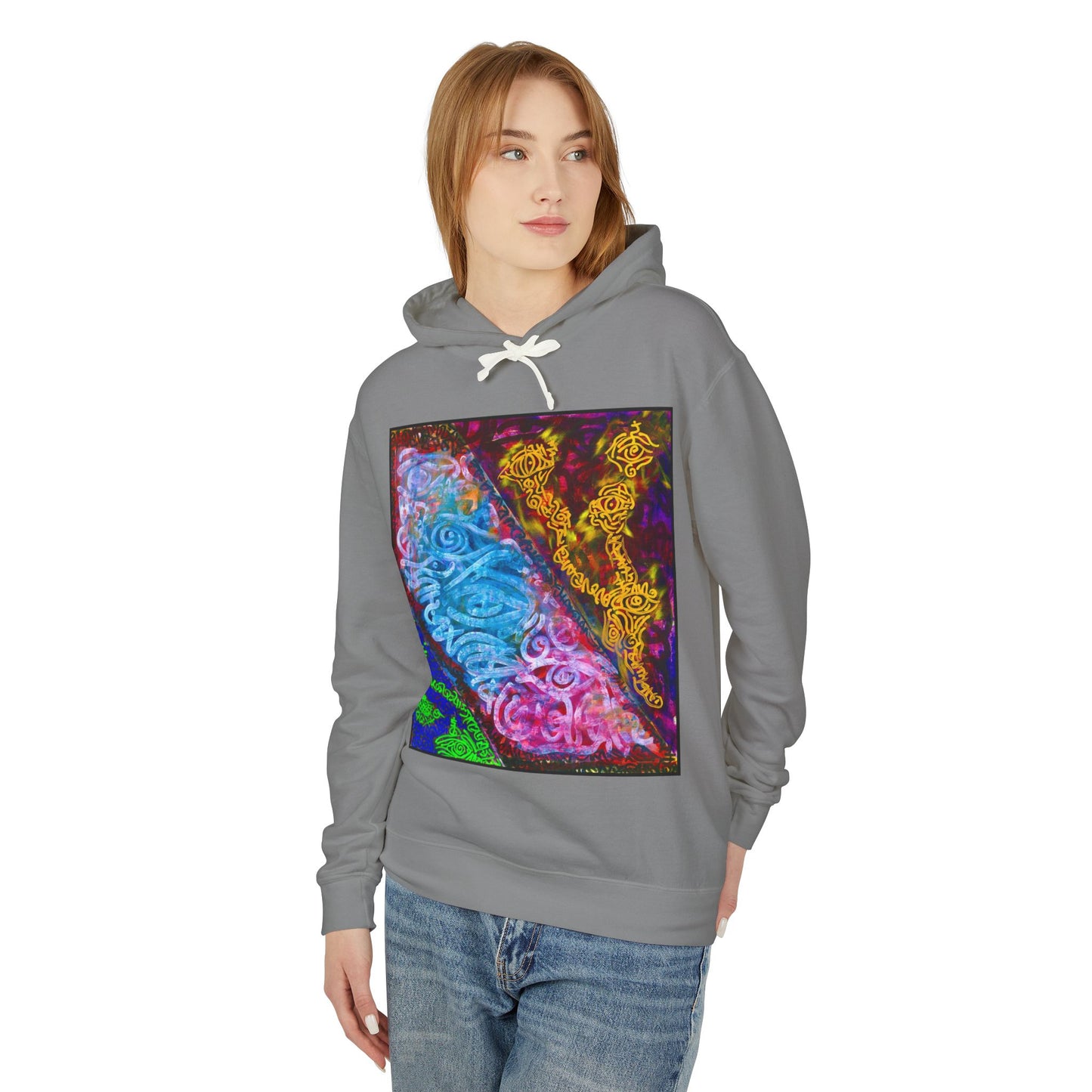 Unisex Lightweight Hooded Sweatshirt