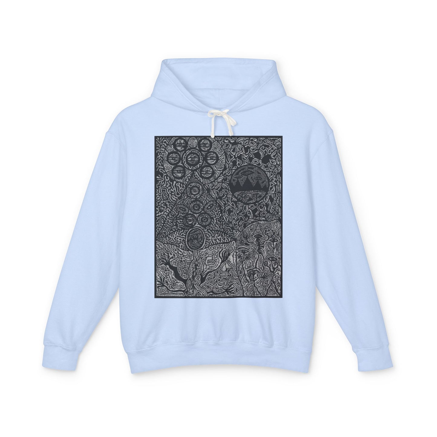 Unisex Lightweight Hooded Sweatshirt