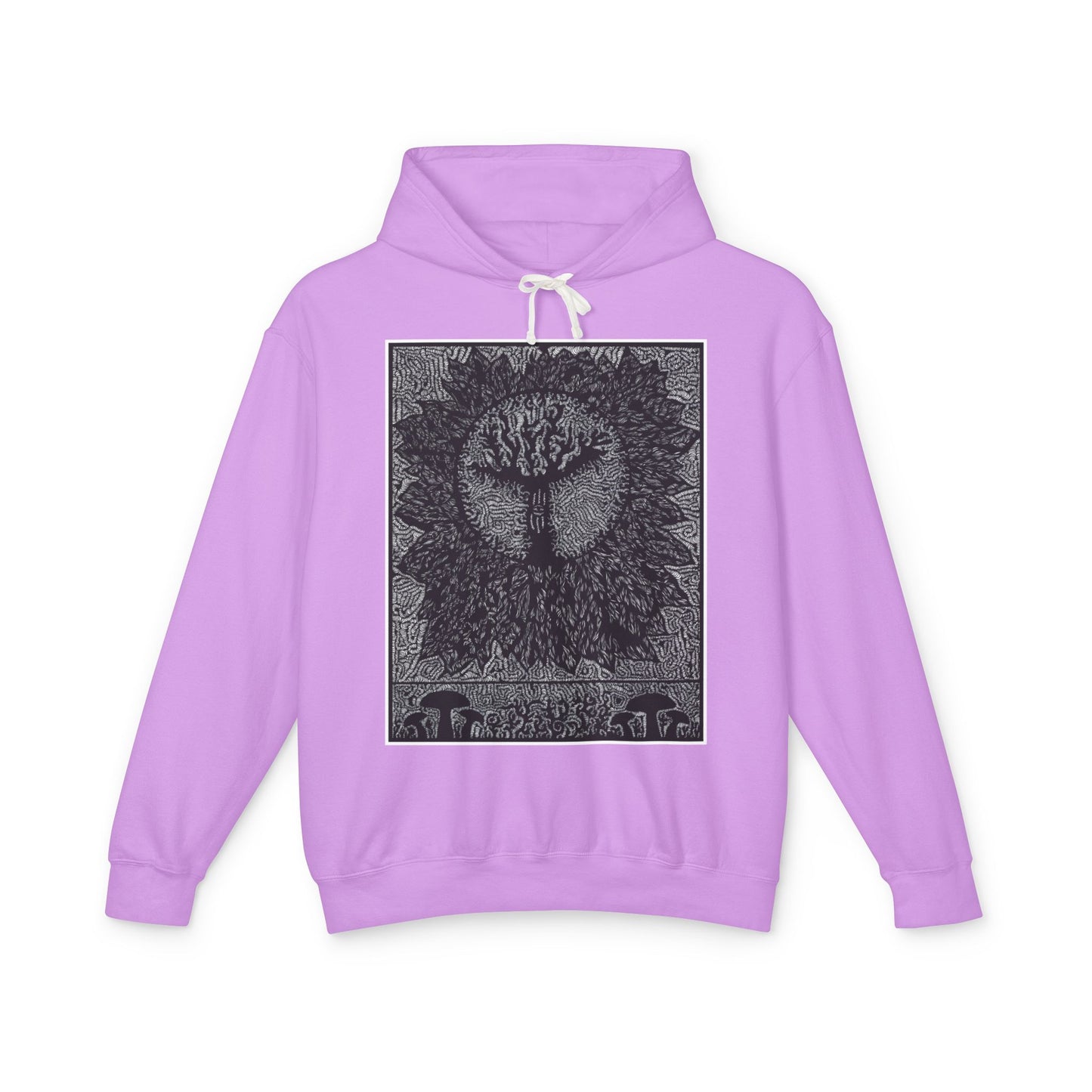 Unisex Lightweight Hooded Sweatshirt