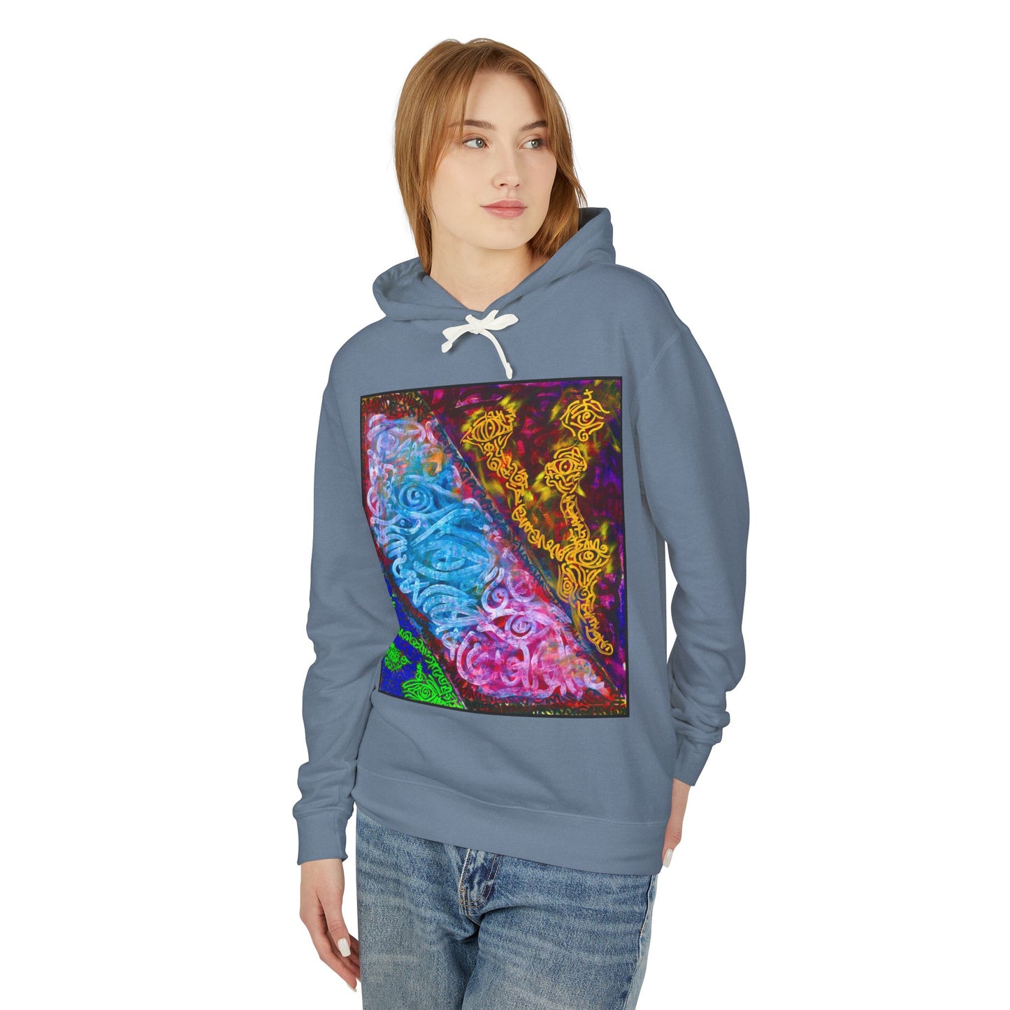 Unisex Lightweight Hooded Sweatshirt