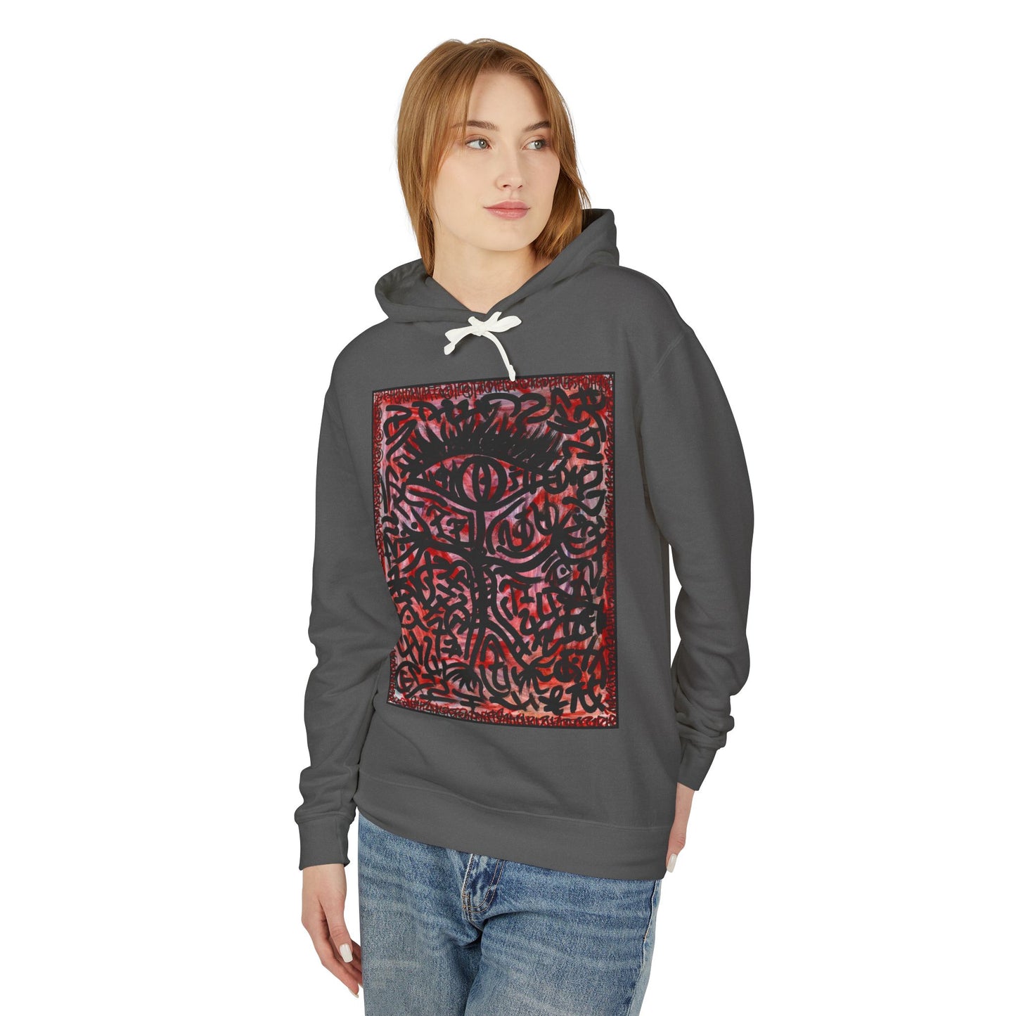 Unisex Lightweight Hooded Sweatshirt