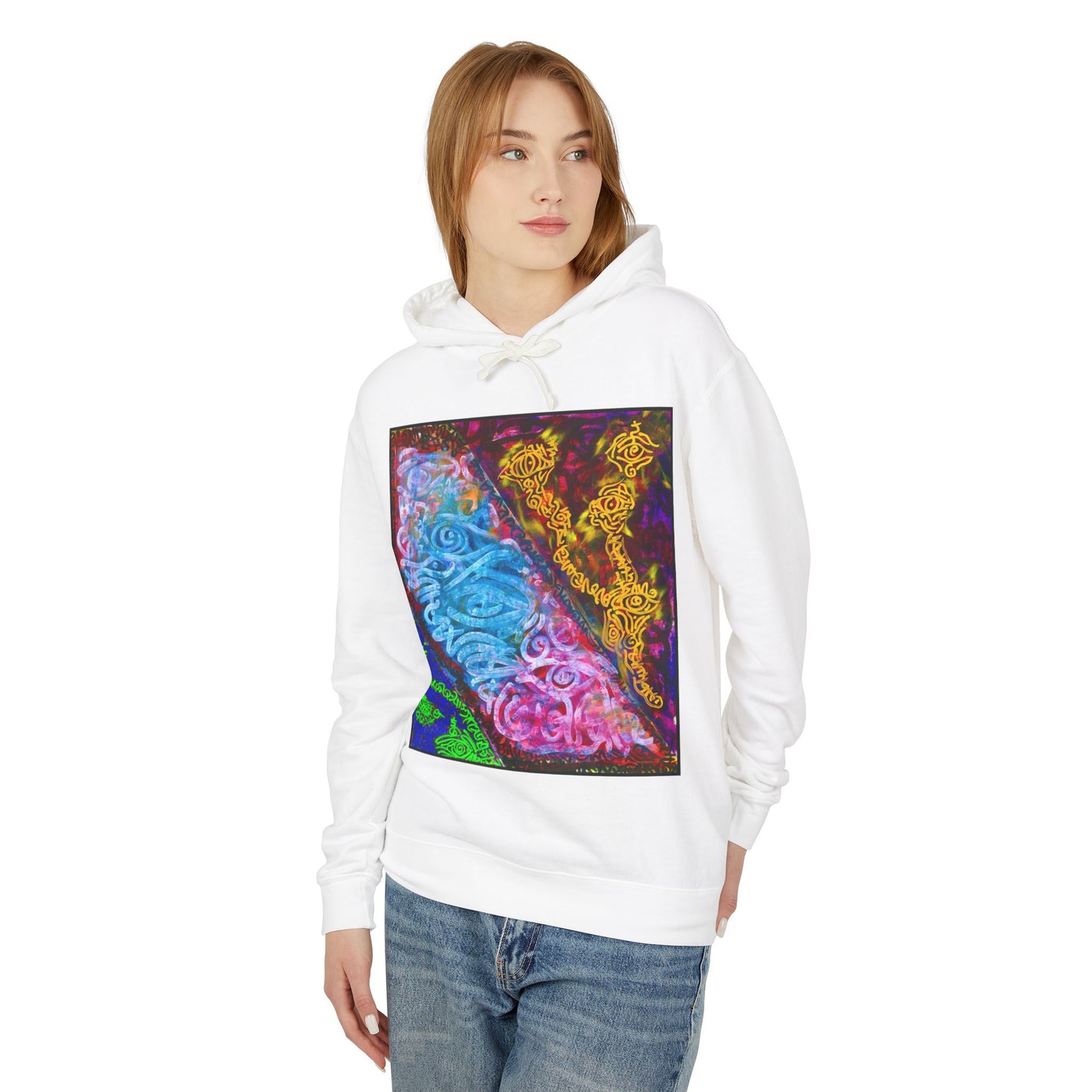 Unisex Lightweight Hooded Sweatshirt