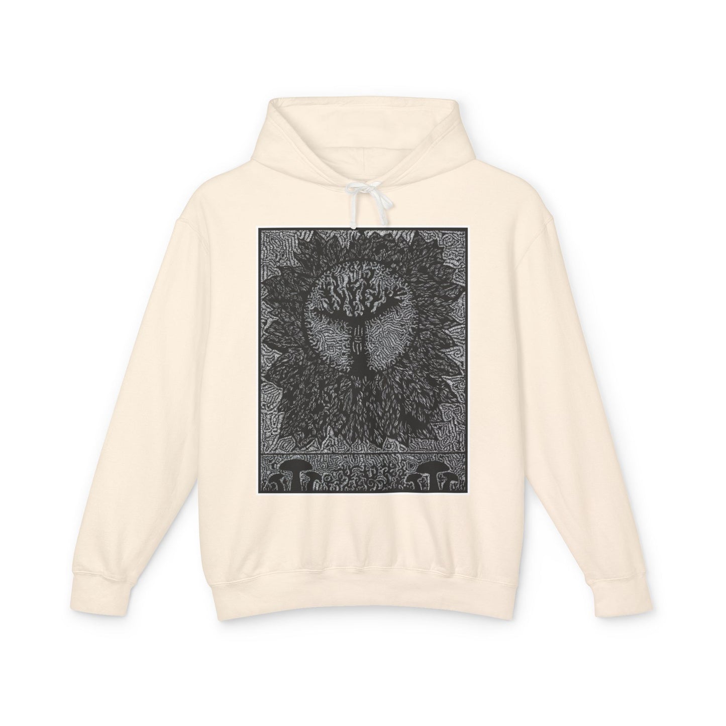 Unisex Lightweight Hooded Sweatshirt