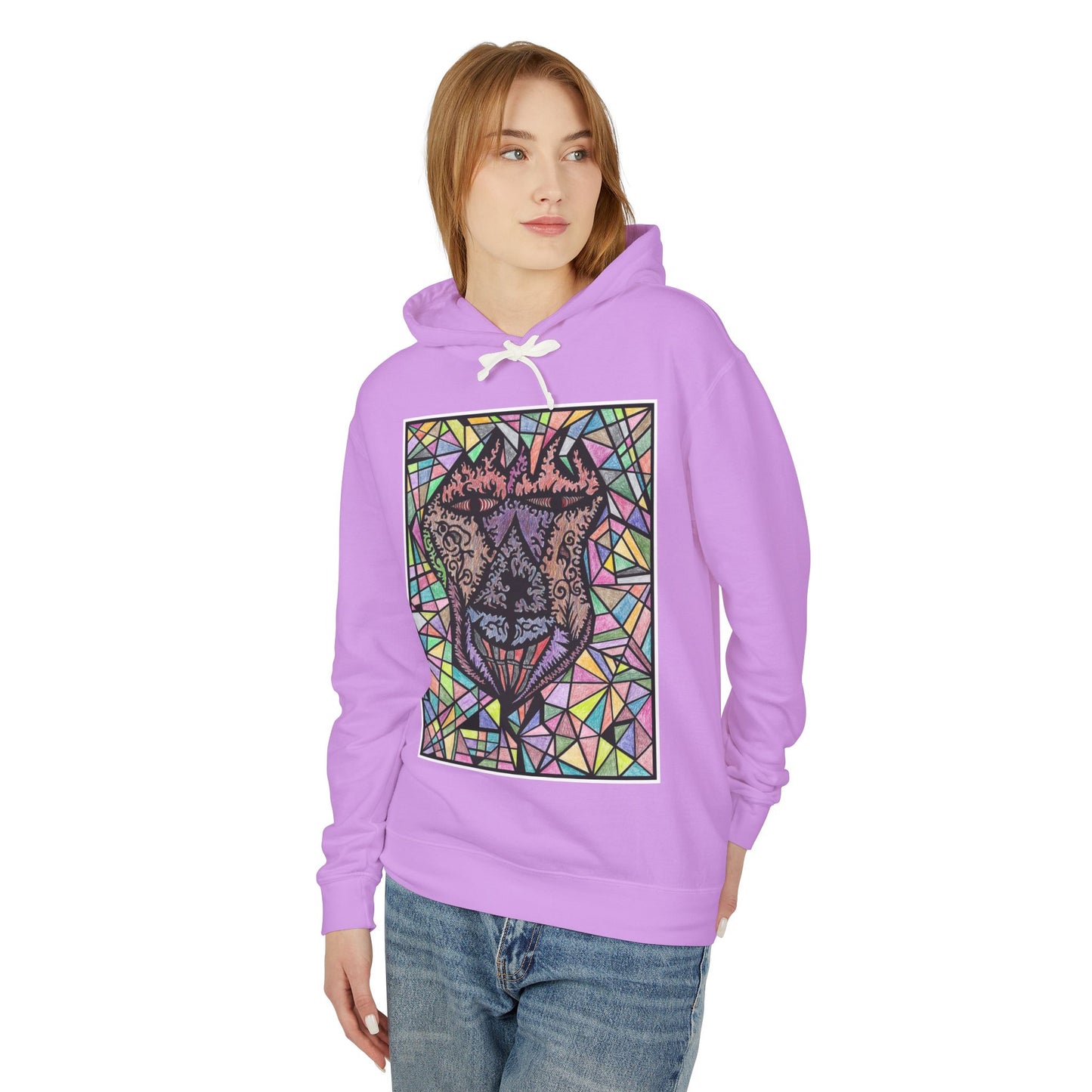 Unisex Lightweight Hooded Sweatshirt