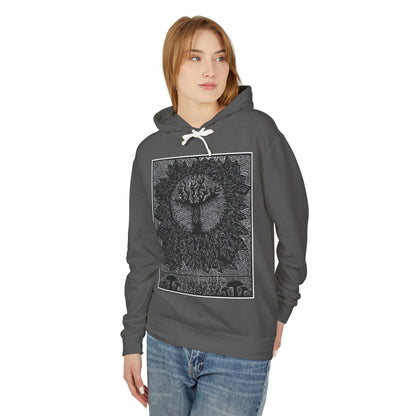 Unisex Lightweight Hooded Sweatshirt