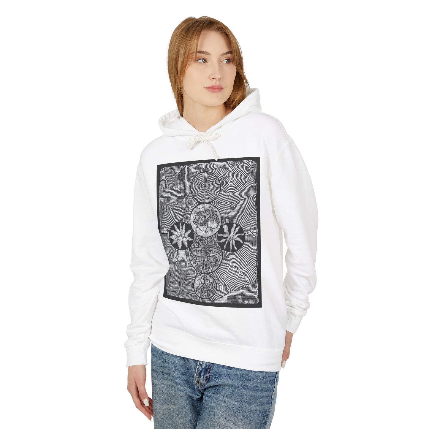 Unisex Lightweight Hooded Sweatshirt