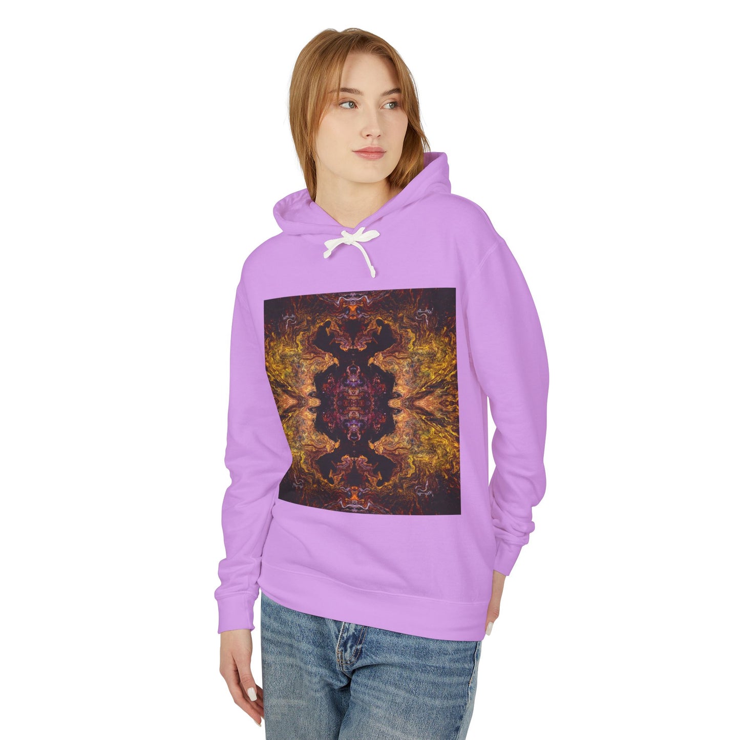 Unisex Lightweight Hooded Sweatshirt