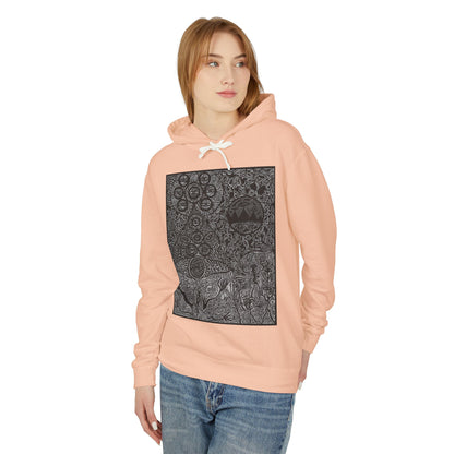 Unisex Lightweight Hooded Sweatshirt