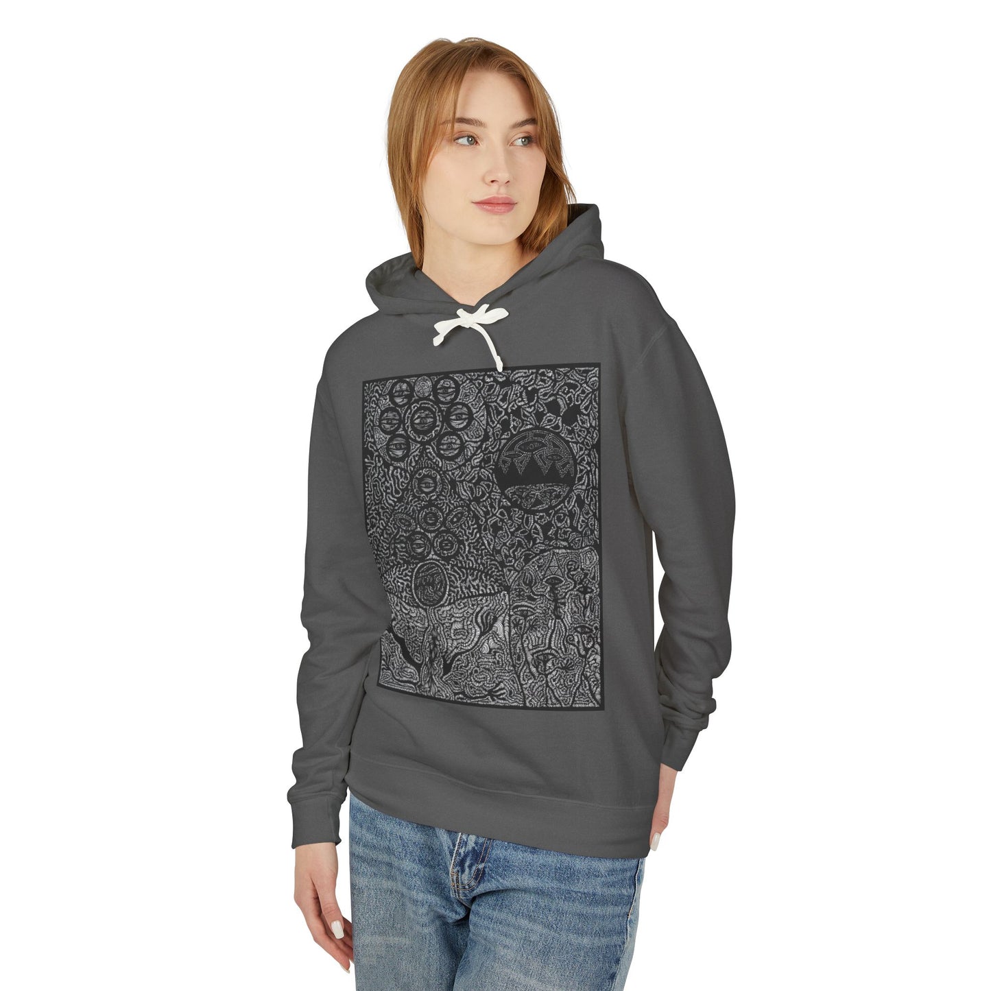 Unisex Lightweight Hooded Sweatshirt