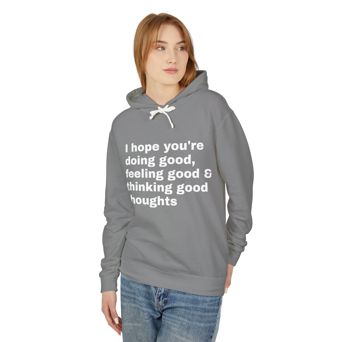 Unisex Lightweight Hooded Sweatshirt