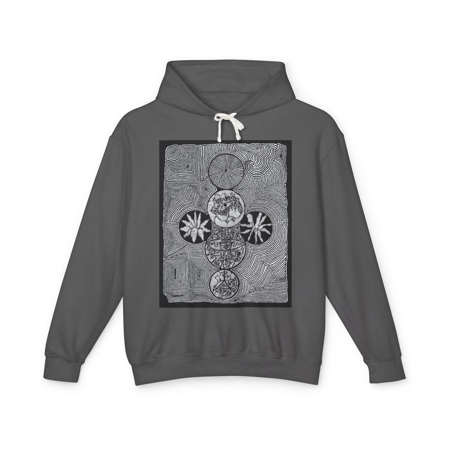 Unisex Lightweight Hooded Sweatshirt