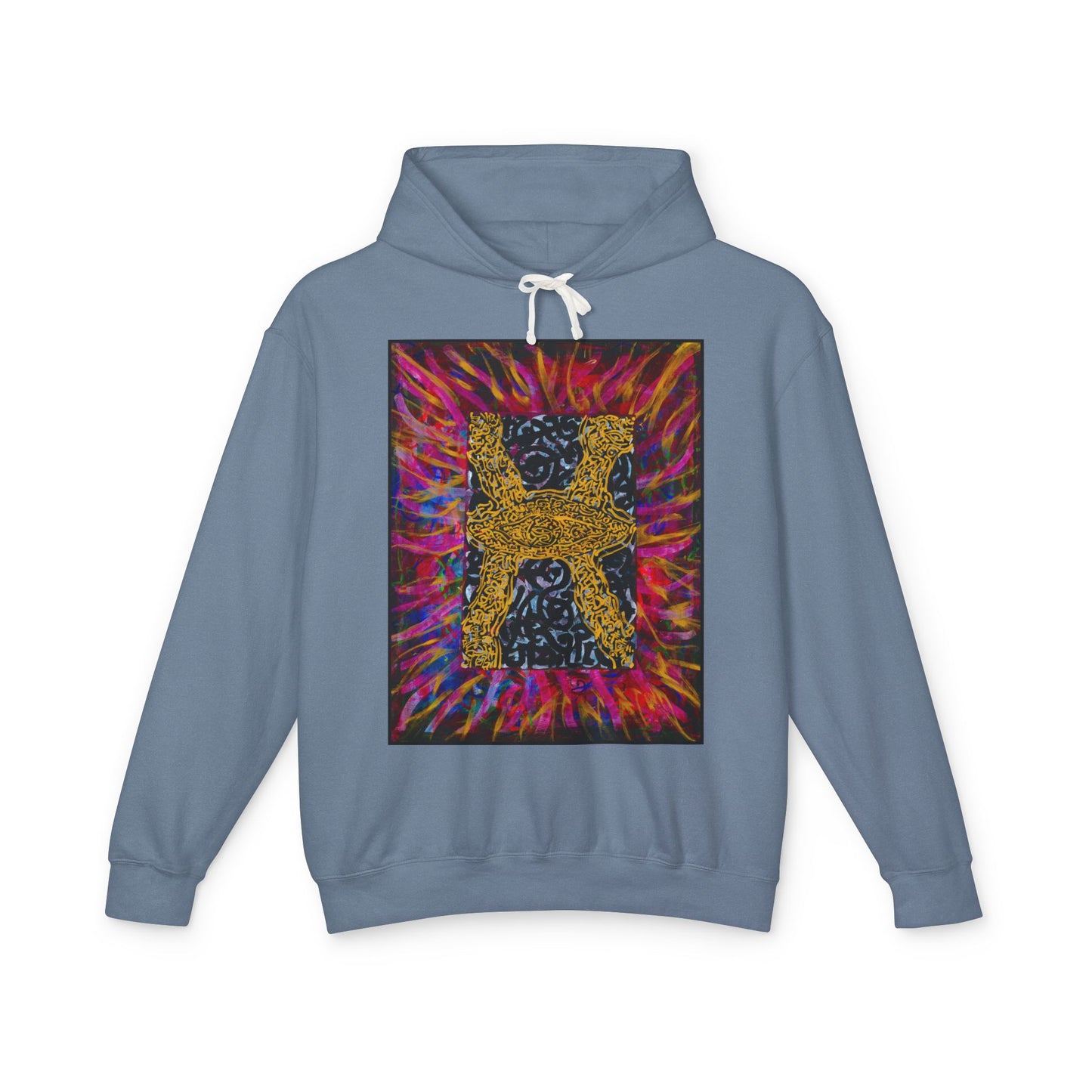 Unisex Lightweight Hooded Sweatshirt