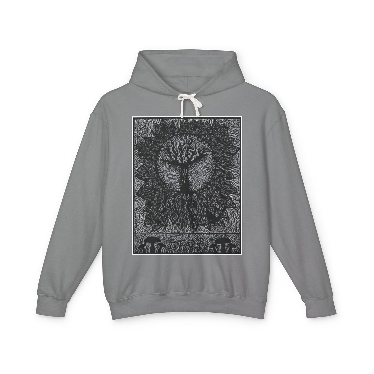 Unisex Lightweight Hooded Sweatshirt