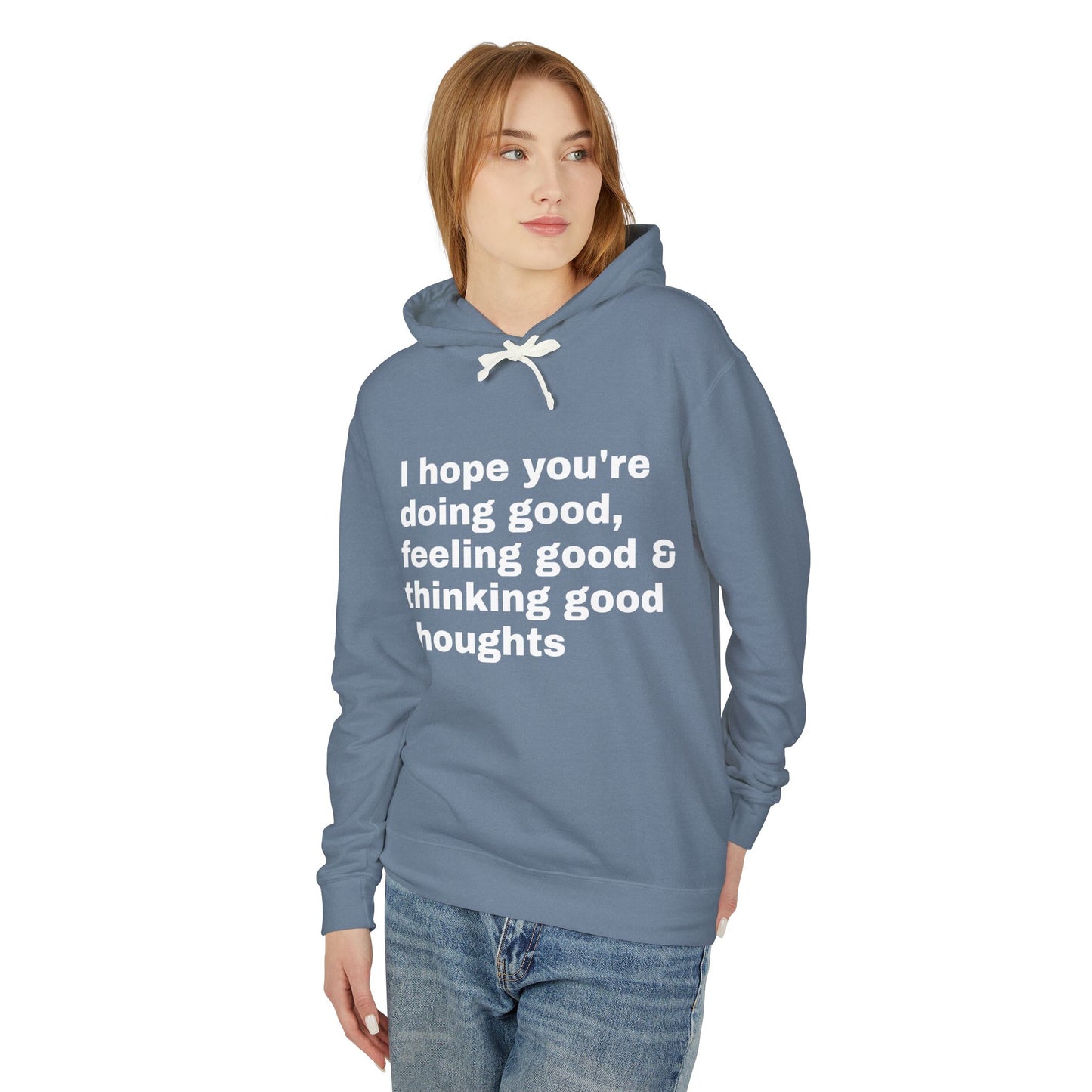 Unisex Lightweight Hooded Sweatshirt