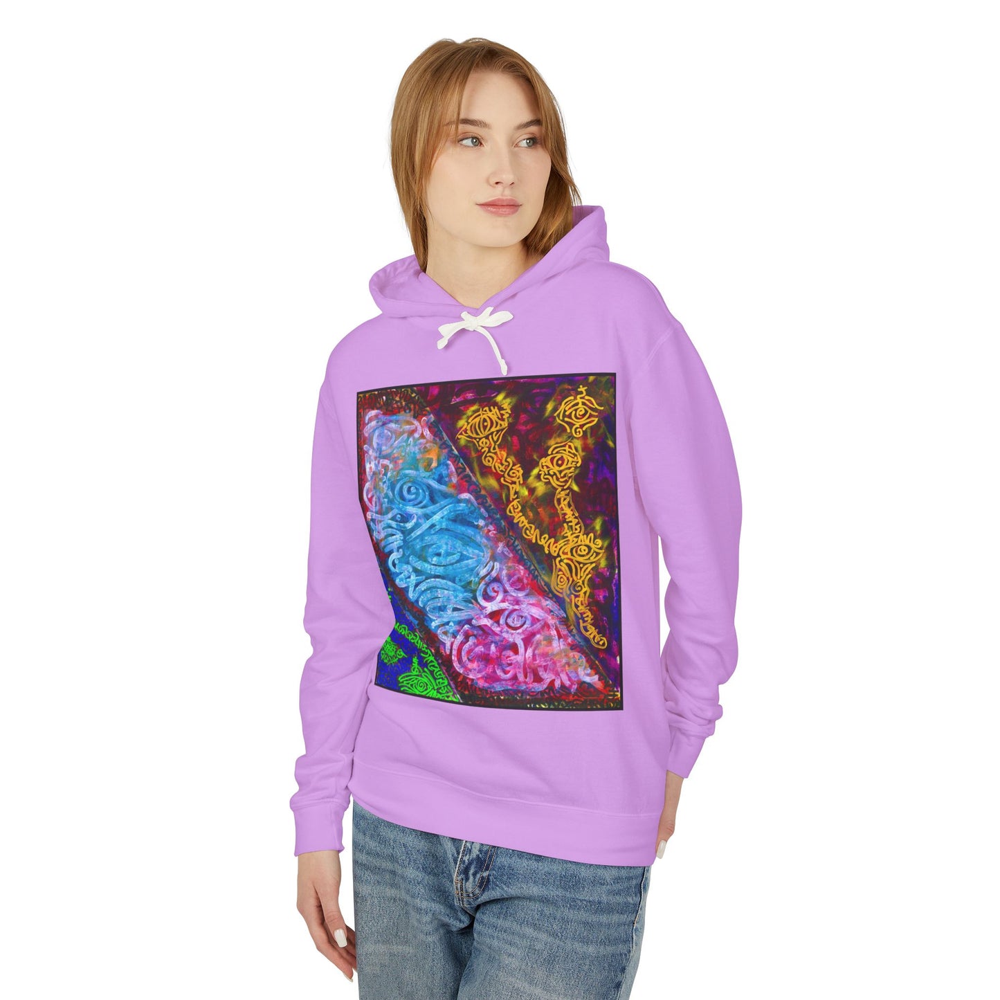 Unisex Lightweight Hooded Sweatshirt