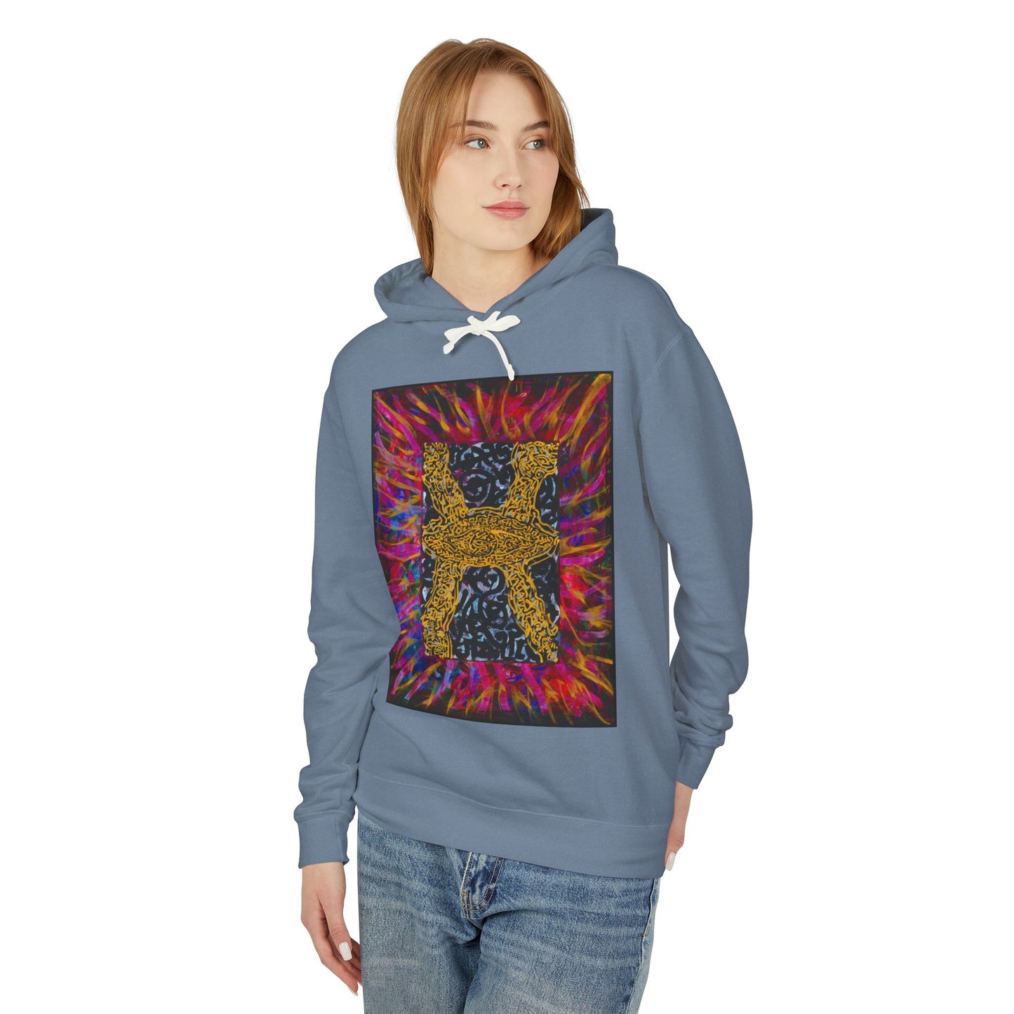 Unisex Lightweight Hooded Sweatshirt